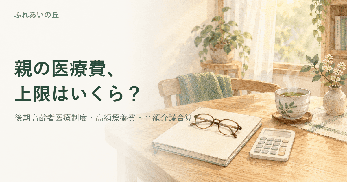 後期高齢者医療制度と高額療養費の限度額